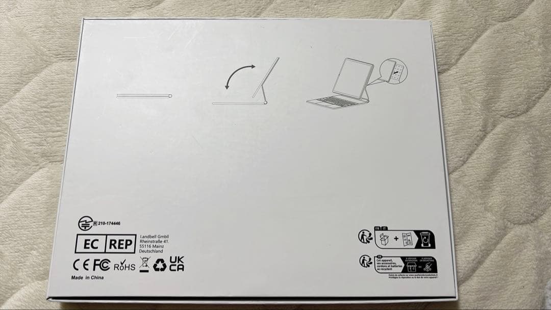 iPad Air 13 マジックワイヤレスキーボード ホバースタンド ブラック