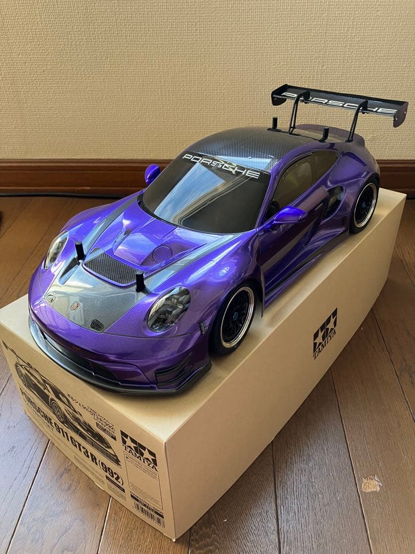 値下げしました。TAMIYA スペアボディPorsche 911 GT3 R