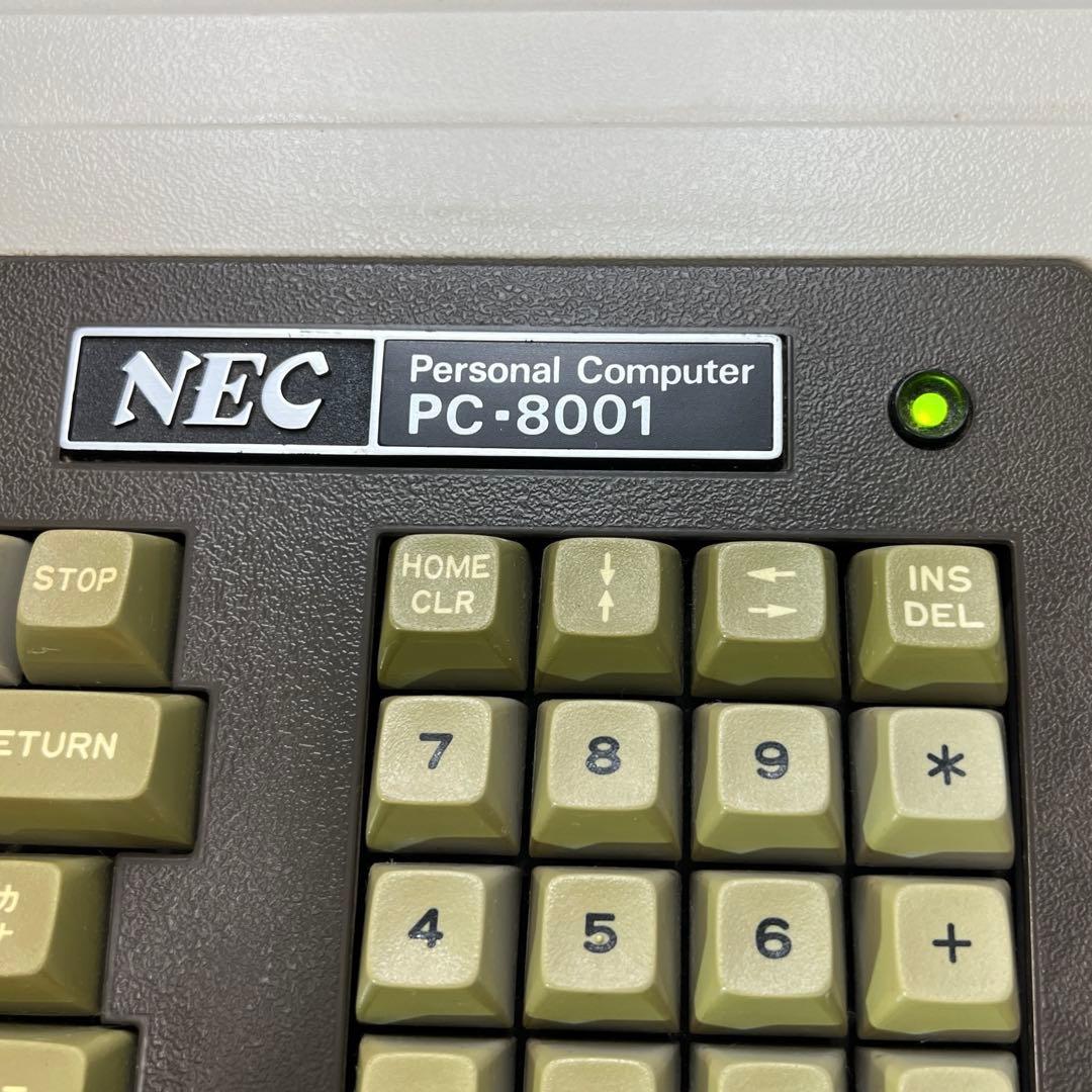 在庫残り1点・レア】NEC パーソナルコンピュータ PC-8001 - メルカリ