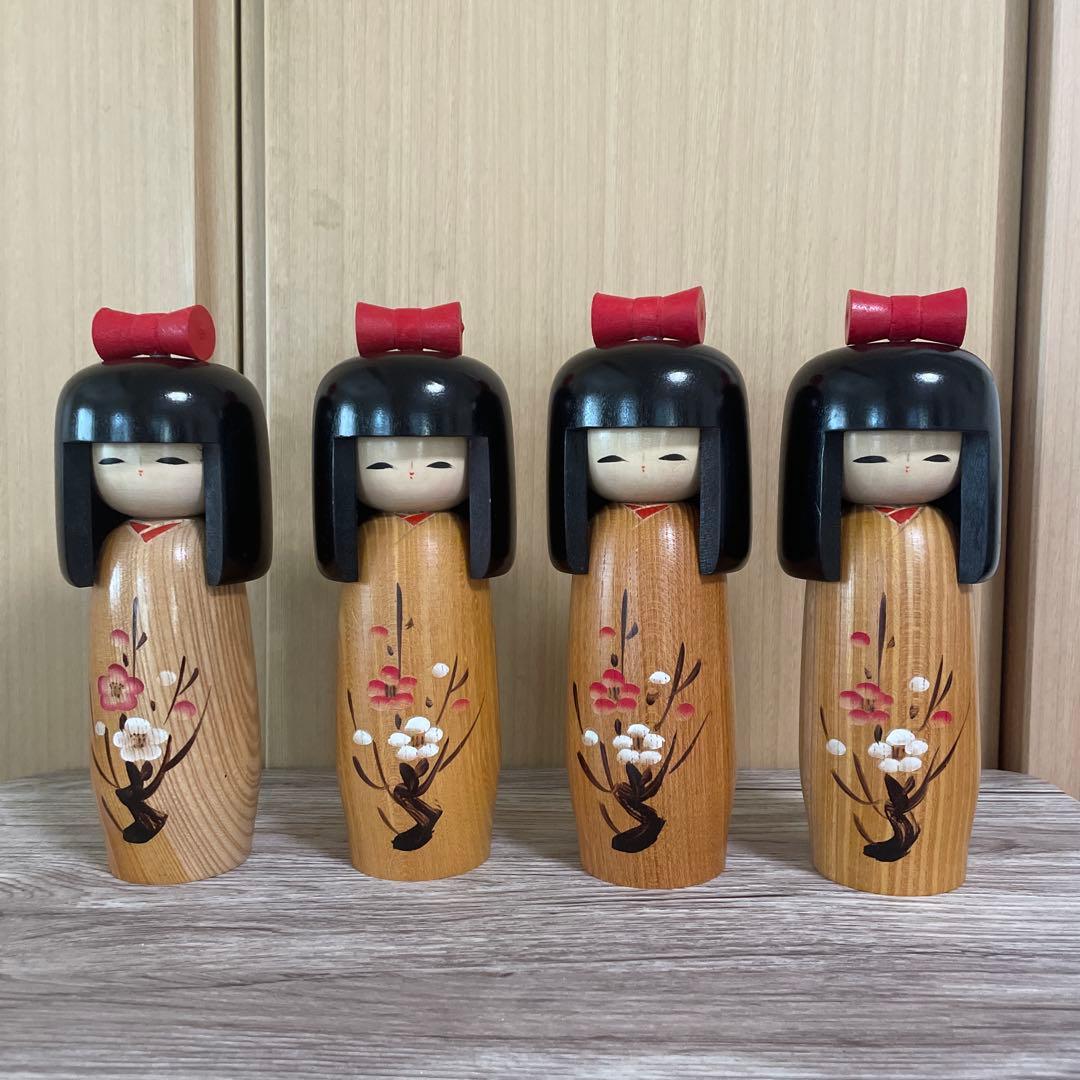 津軽系】本間直子工人 こけし 津軽系 / 本間直子工人（佐藤善二型）A