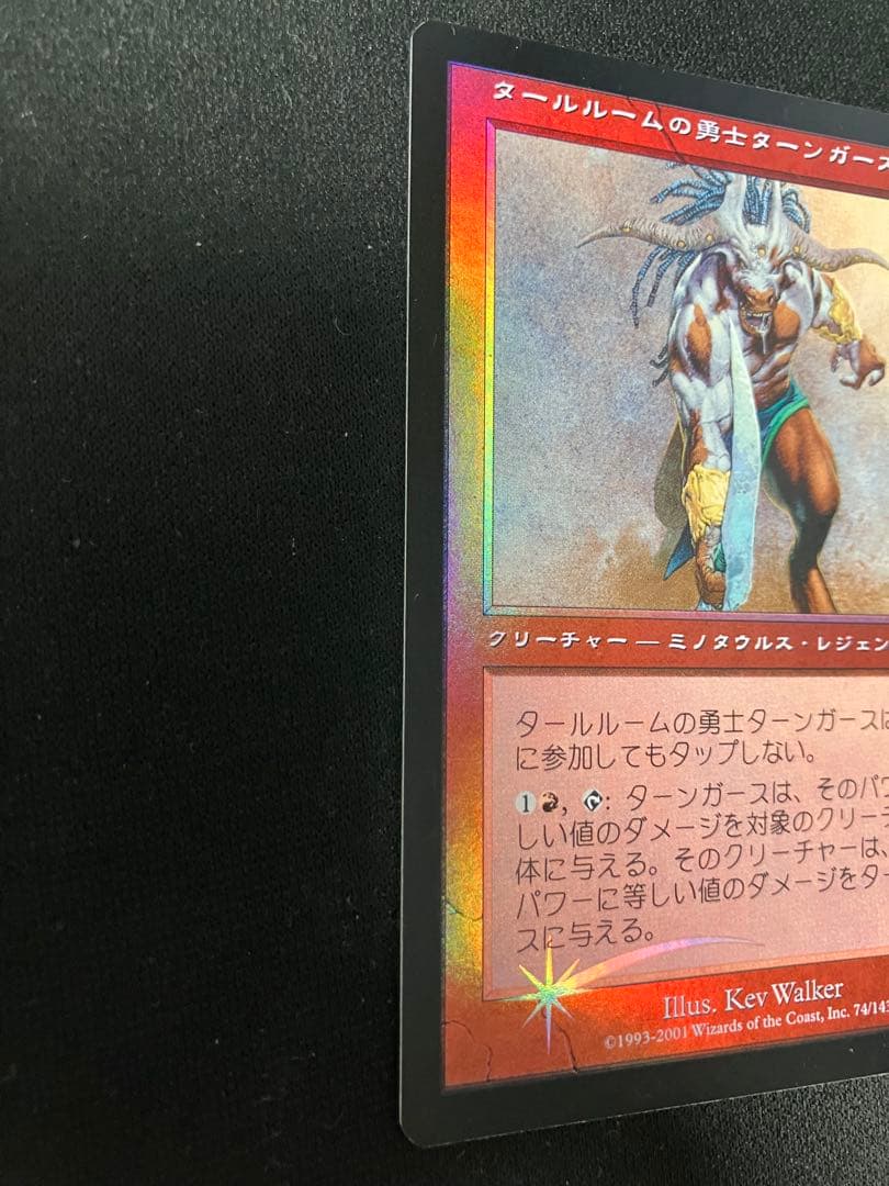 美品 タールルームの勇士、ターンガース 絵違い foil プレーンシフト