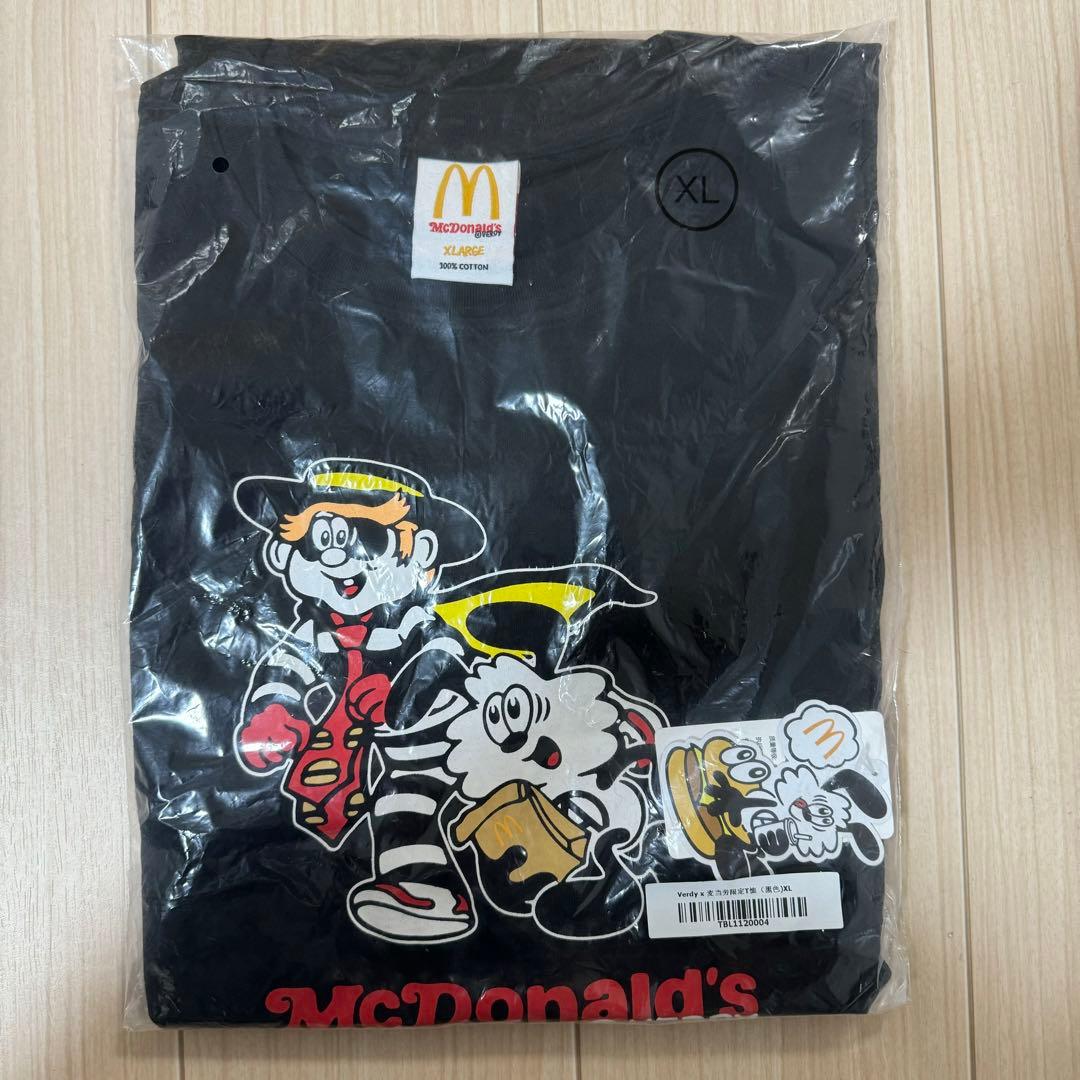 XL VERDY McDonald マクドナルド Tee VICK 海外限定