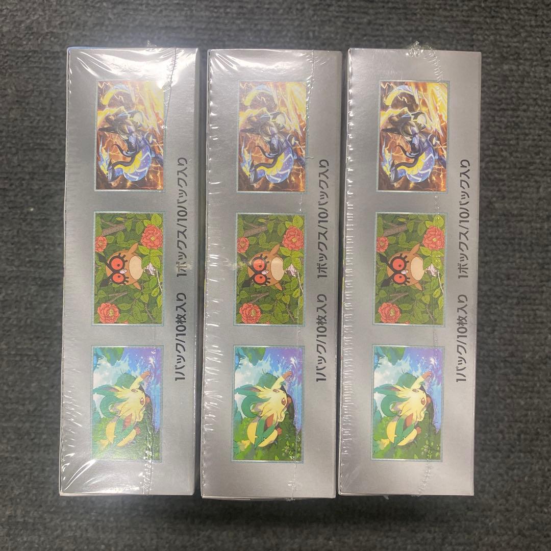 未開封　シュリンク付き　ポケモンカード　テラスタルフェスex 3ボックス