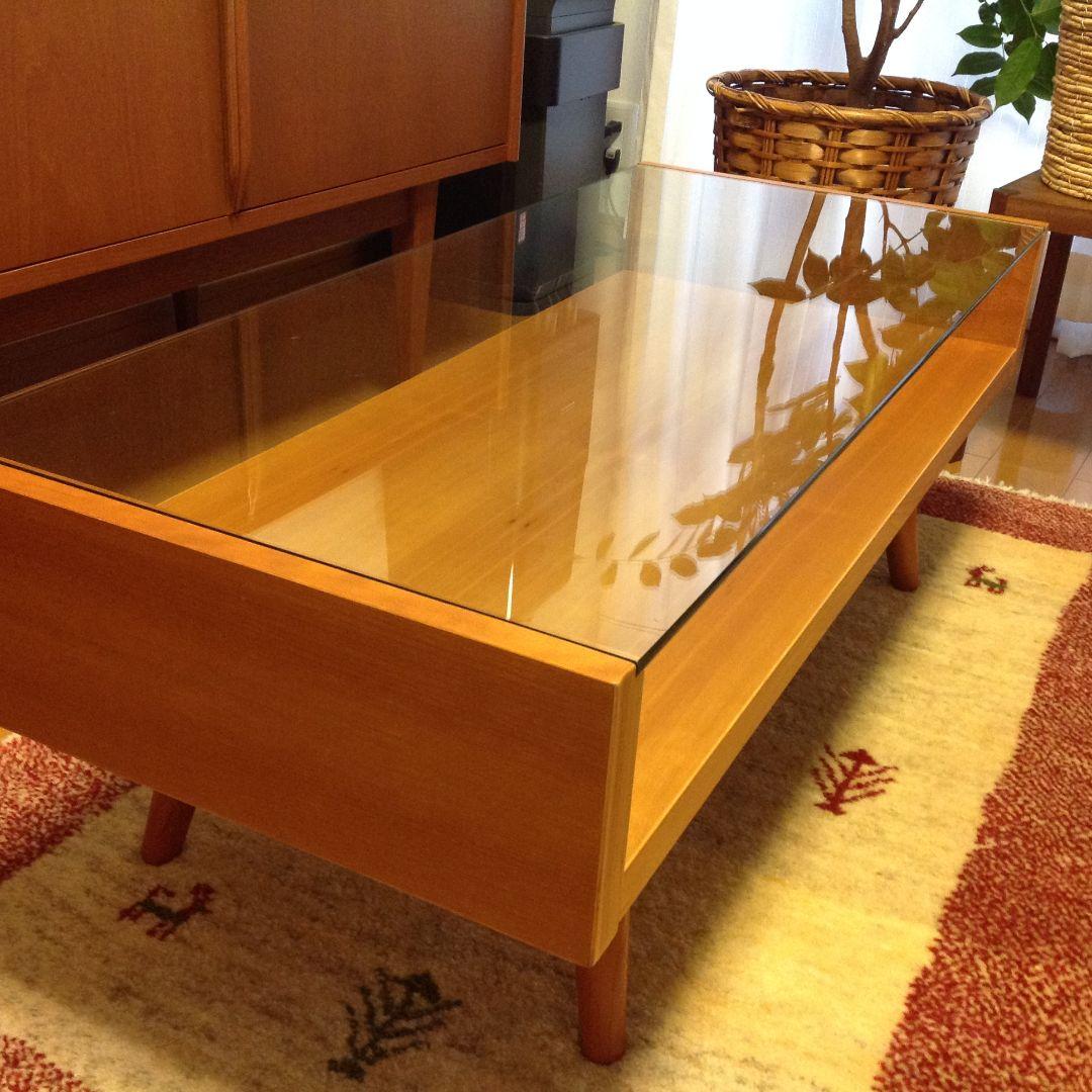 unico】 ウニコ ガラステーブル unico ガラスローテーブル UNICOウニコ