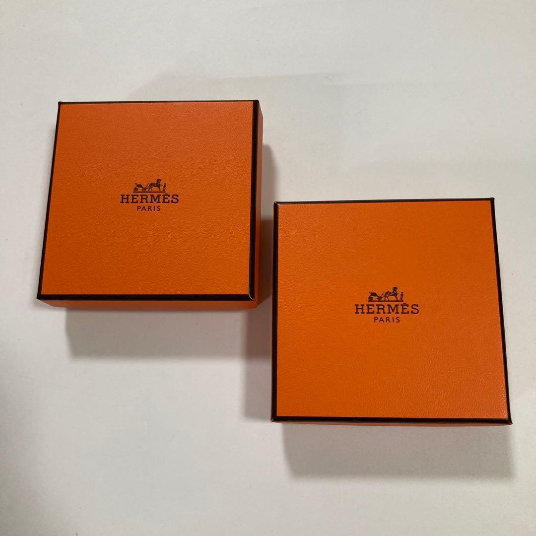 美品 エルメス ブレスレットケース 2個セット 保存袋 空箱