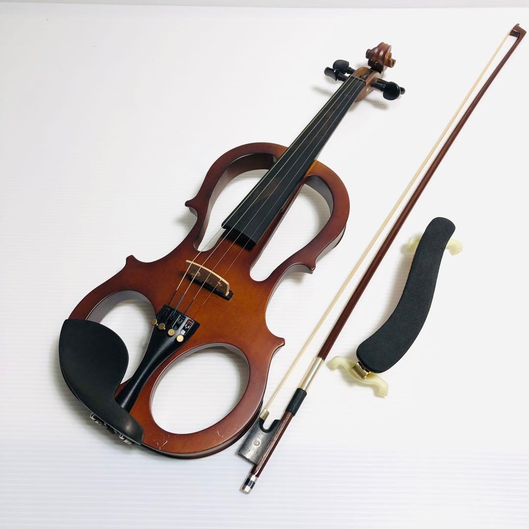 【動作良好♪】エレクトリックバイオリン 4/4サイズ