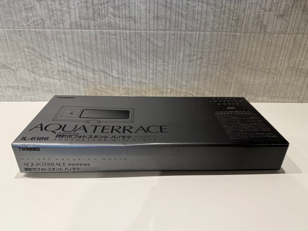 【廃盤希少品】ADA 時計付フォトスタンド パノラマ おまけ付【新品未使用】