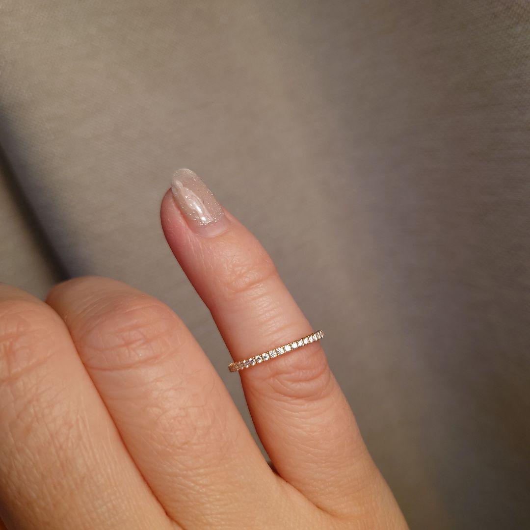 カルティエ エタンセル フルエタニティリング k18 PG 6号 46