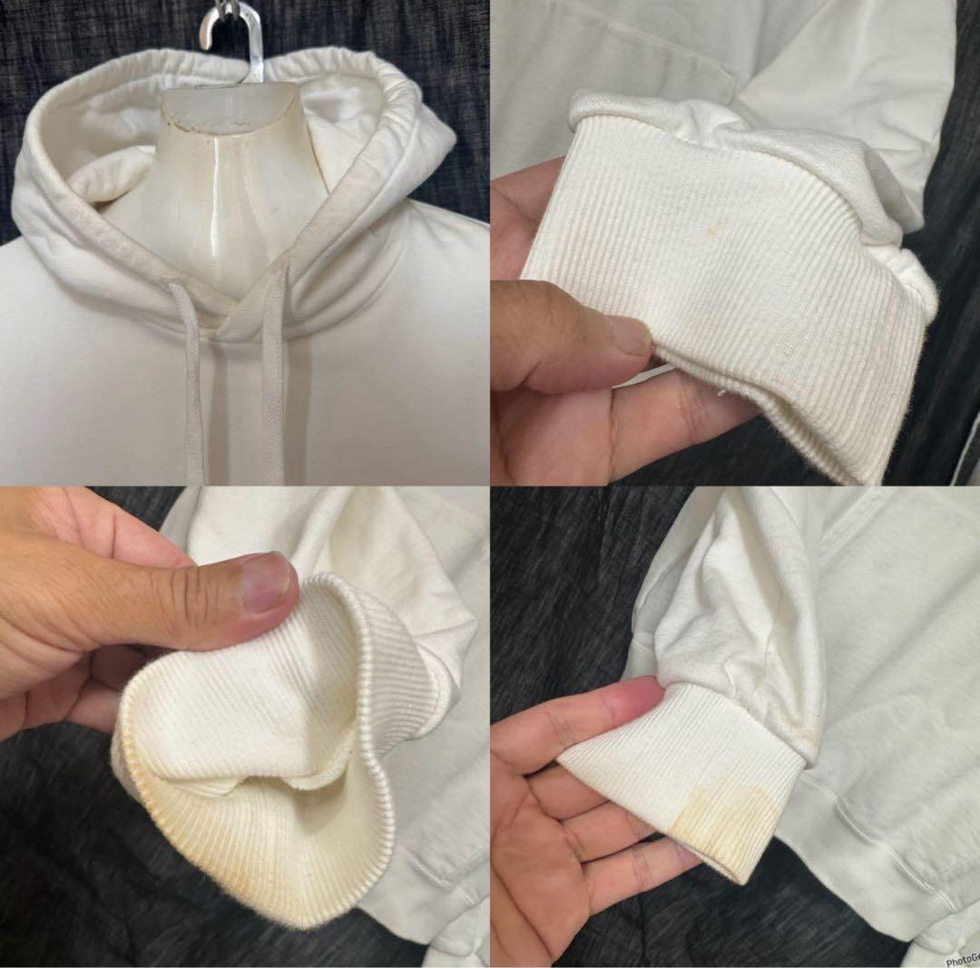 定価51700円 Doublet ダブレット 刺繍　フーディ　パーカー　ホワイト