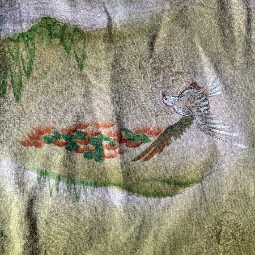 2614 アンティーク着物2枚・羽織1枚おまとめ売り 材料正絹 - メルカリ