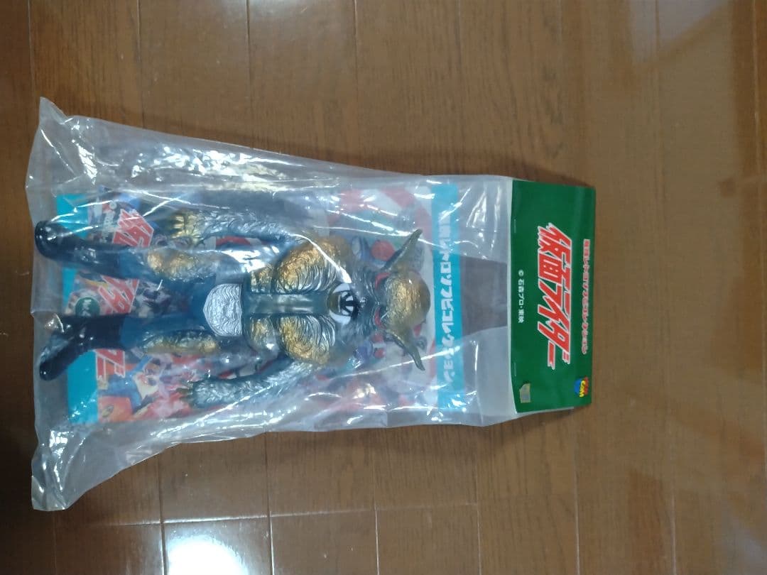 未開封　東映レトロソフビコレクション　狼男　仮面ライダー