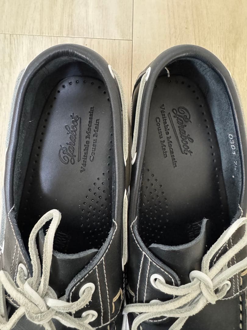 Paraboot/パラブーツ　デッキシューズ　ネイビー