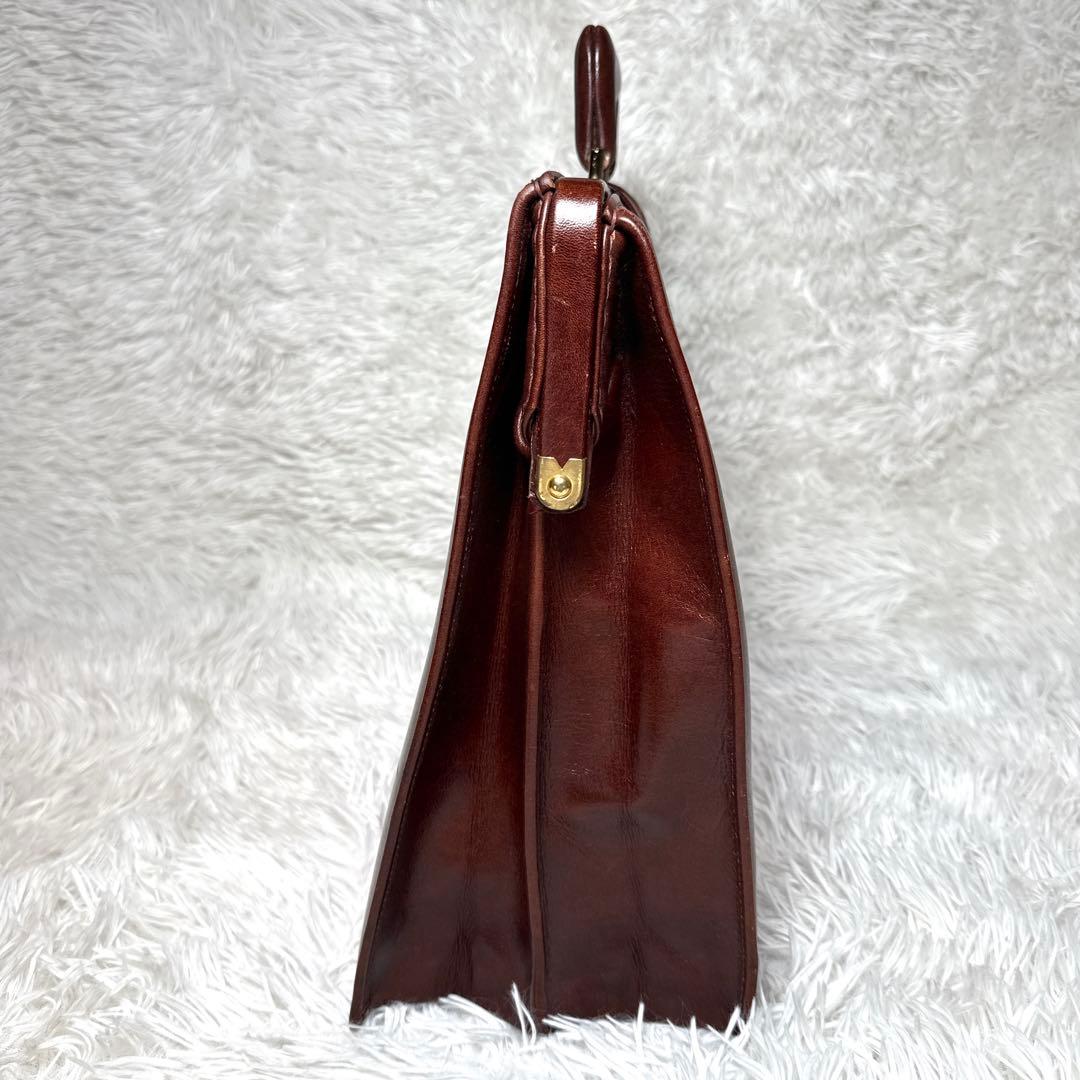 GINZA TANIZAWA 銀座タニザワ ダレスバッグ ビジネスバッグ 本革