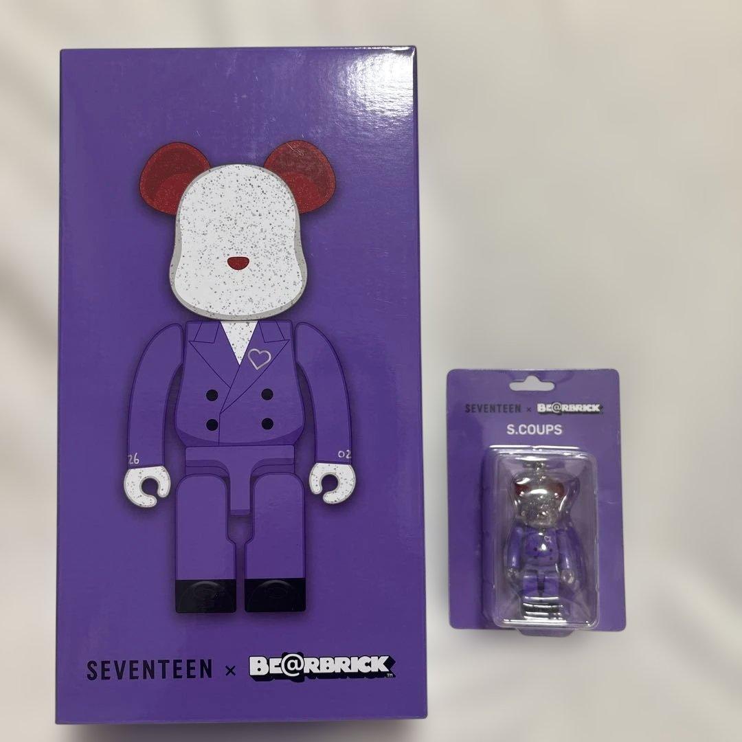 SEVENTEEN エスクプス be@rbrick 400% 未開封 | フリマアプリ ラクマ