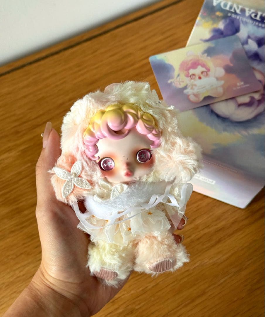 POP MART SKULLPANDA 光织园 隐藏款ぬい挂件