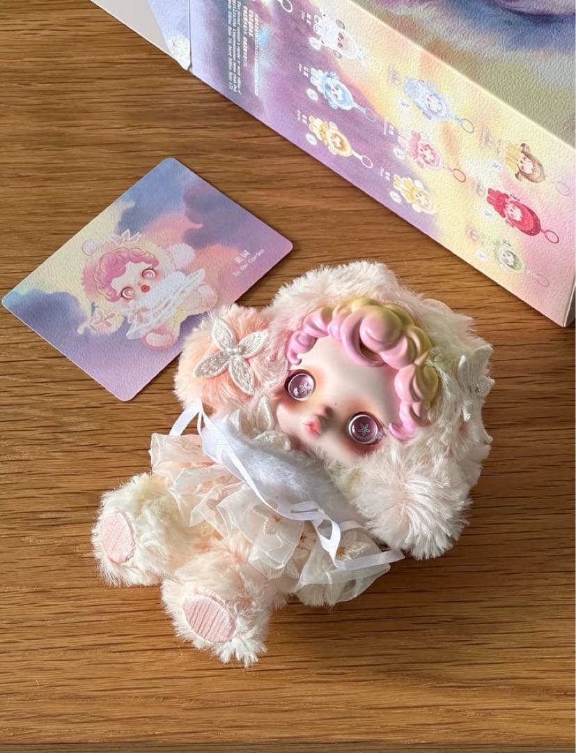 POP MART SKULLPANDA 光织园 隐藏款ぬい挂件