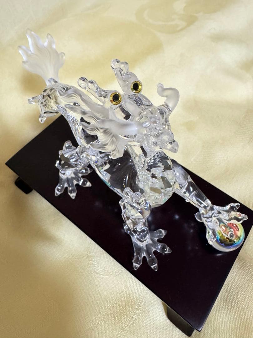 スワロフスキー クリスタル 置物 龍(ドラゴン) 干支