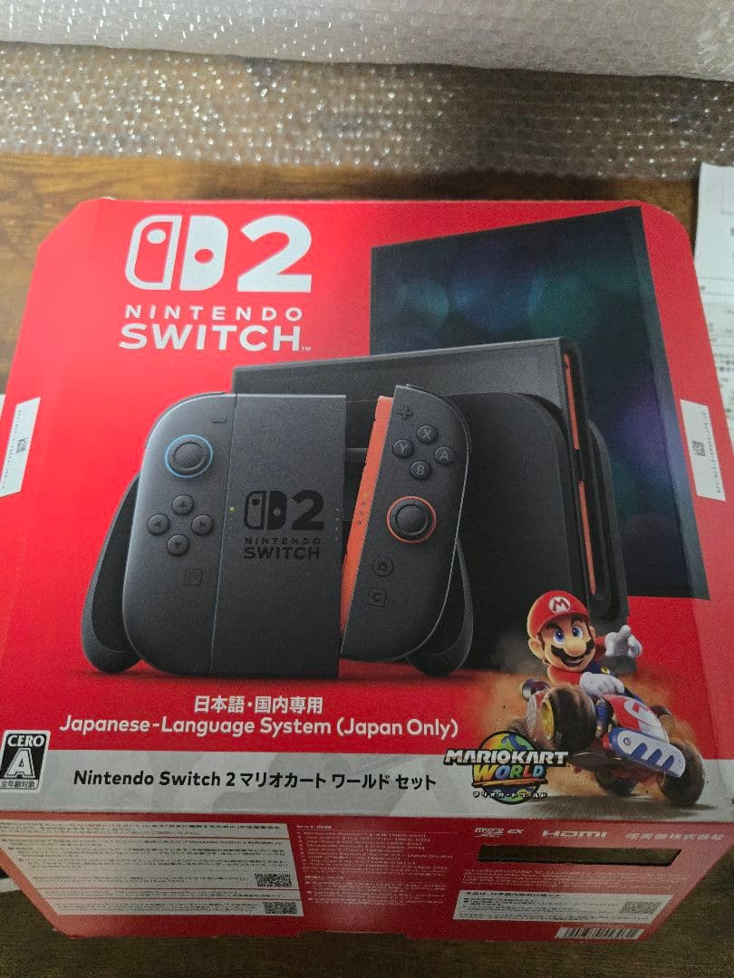 Nintendo Switch2 マリオカートワールドセット 日本語 国内専用