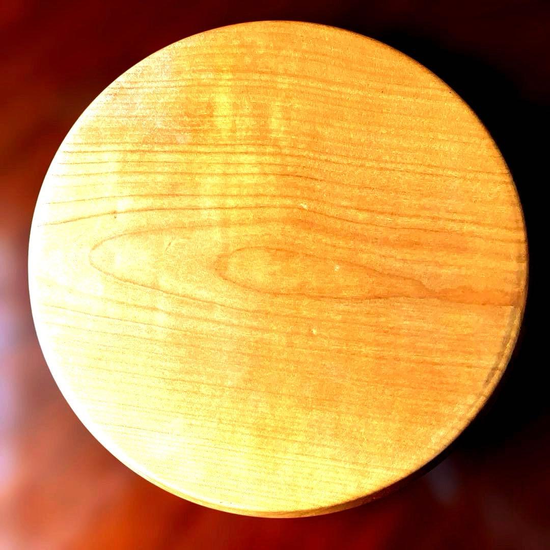 三谷龍二 桜材 木製ラウンドトレイ お盆 丸盆