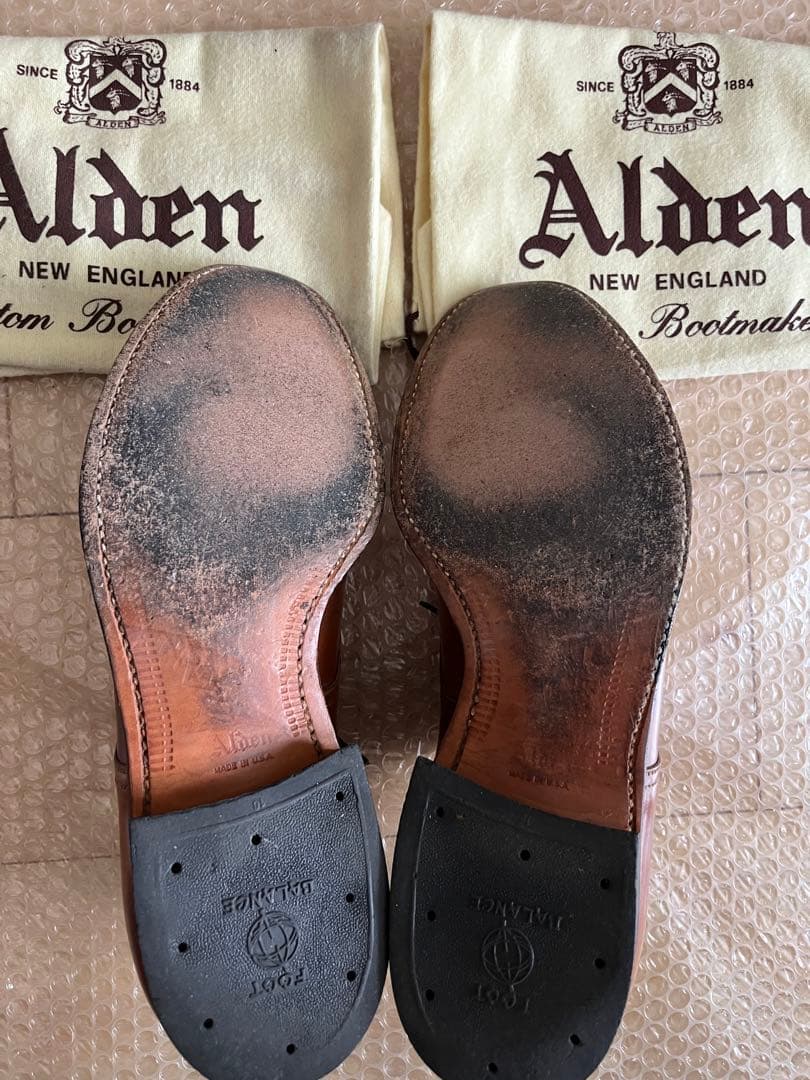 オールデン54382 Vチップ 7C ウイスキーコードバン