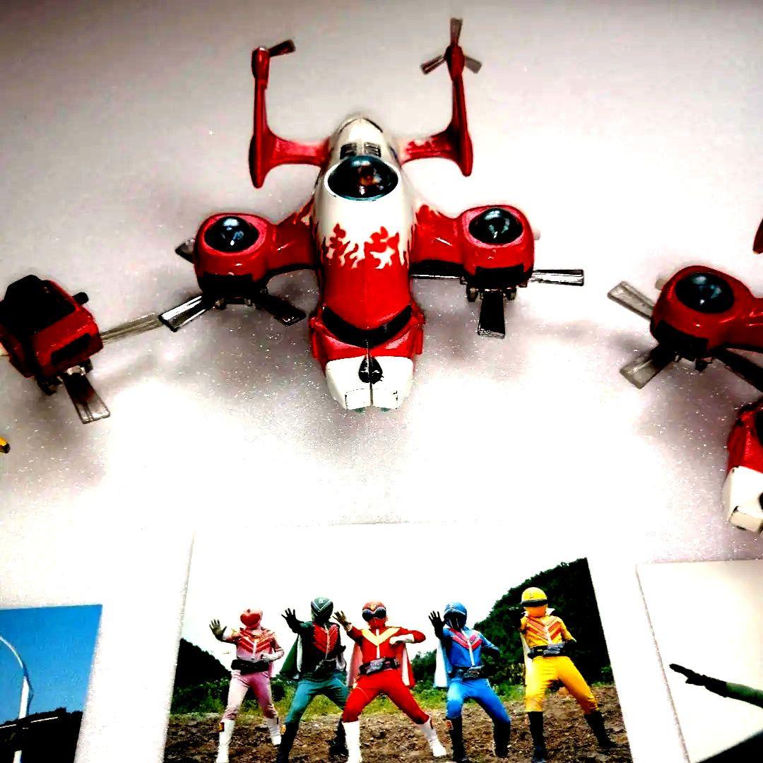 ゴレンジャーフィギュアゴレンジャーカード昭和ヒーロー超合金グレンダイザー