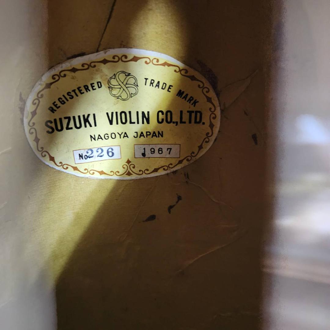 ★鈴木バイオリン　マンドリン　No.226　ハードケース付　1967年製　スズキ