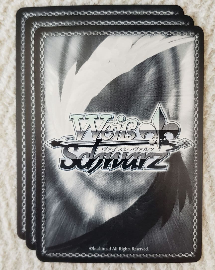 ヴァイスシュヴァルツ　デアラ　絶滅天使 折紙　SP/サイン　3枚