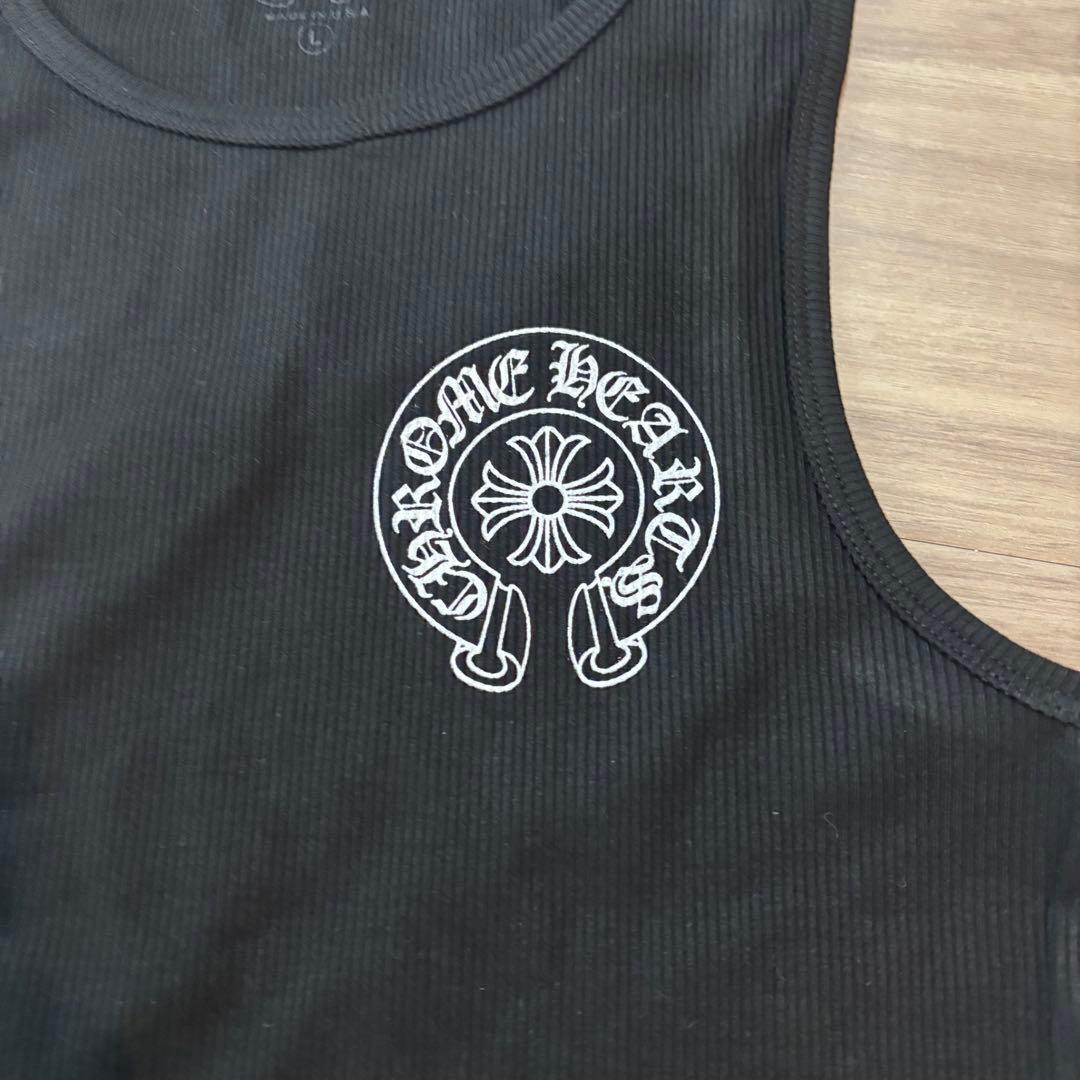 クロムハーツ ブラック タンクトップ Lサイズ - メルカリ