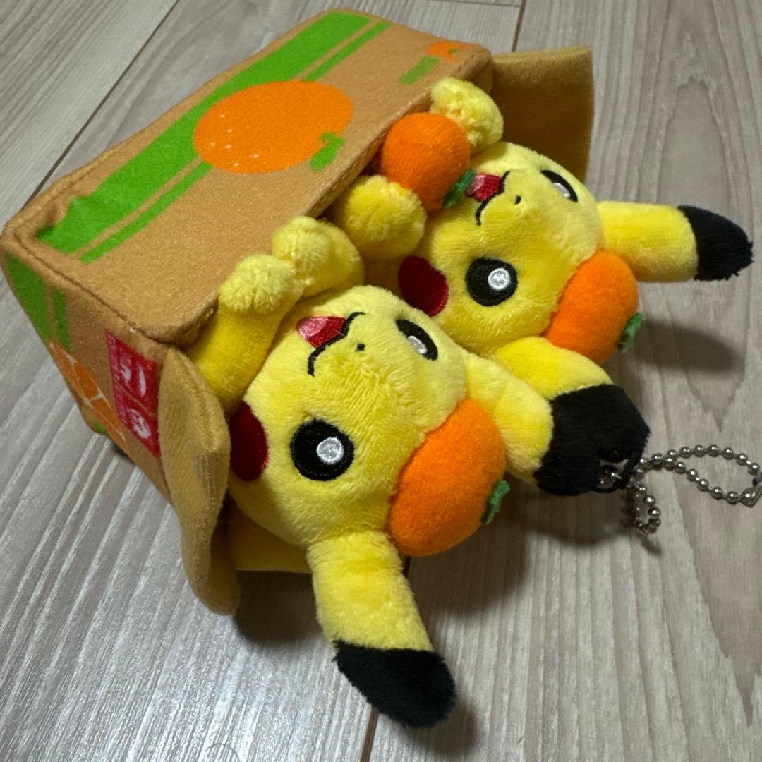 ペアピカチュウとえひめみかん ピカチュウ エミフル 愛媛 ポケモン