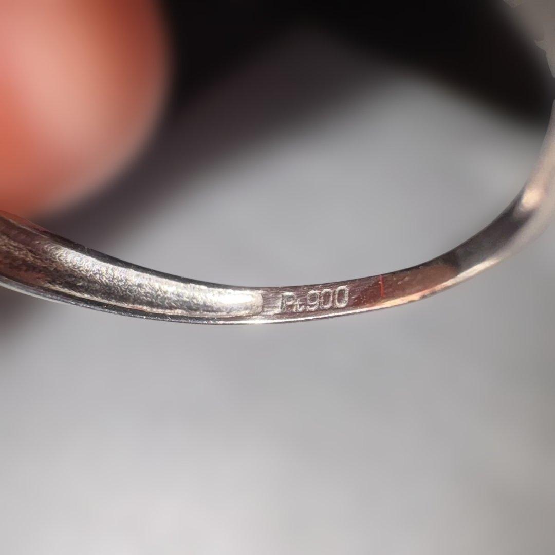 pt900ルビー指輪