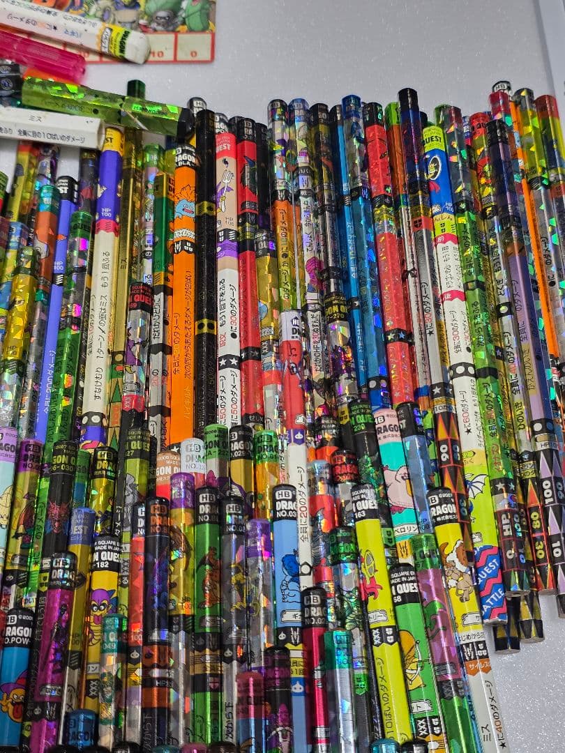 約270本　バトル鉛筆　バトエン　ドラクエ　ドラゴンクエスト　文房具