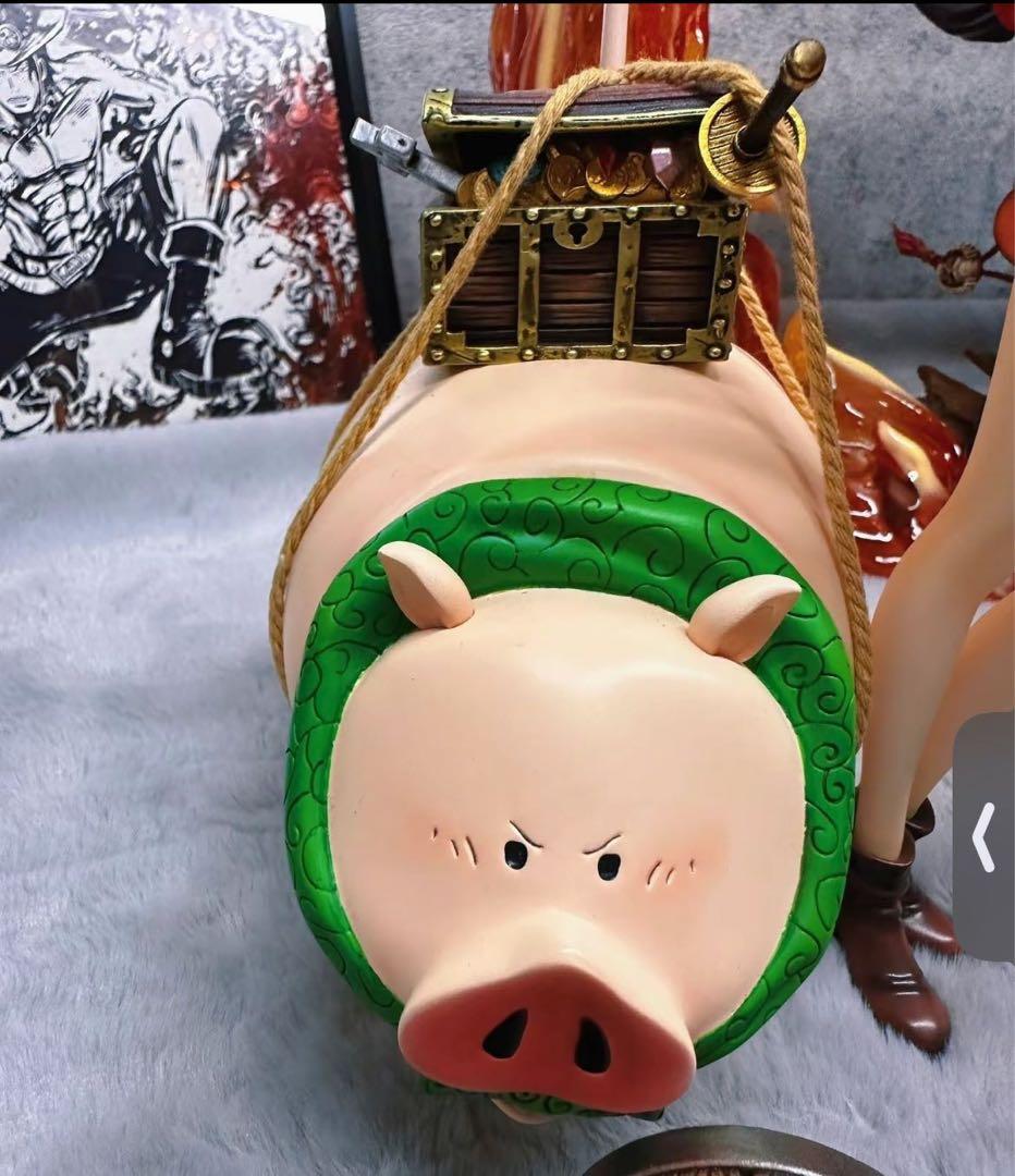 ワンピース ナミ 豚 ガレージキット ガレキ スタチュー①