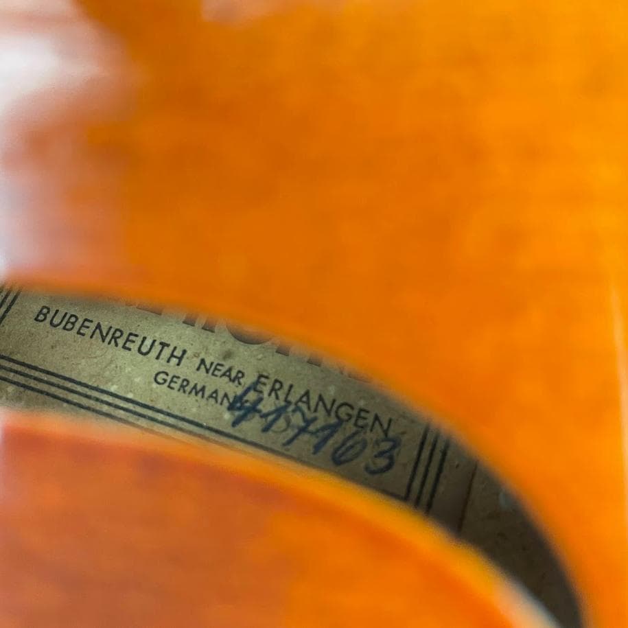 極美品■Karl HOFNER■バイオリン KH200 3/4 一枚板 70年代