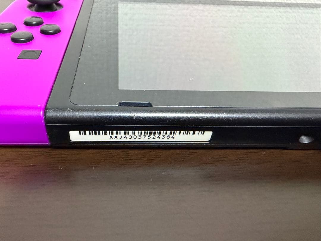 M*O様 Nintendo Switch 本体 ネオンパープル/ネオンオレンジ