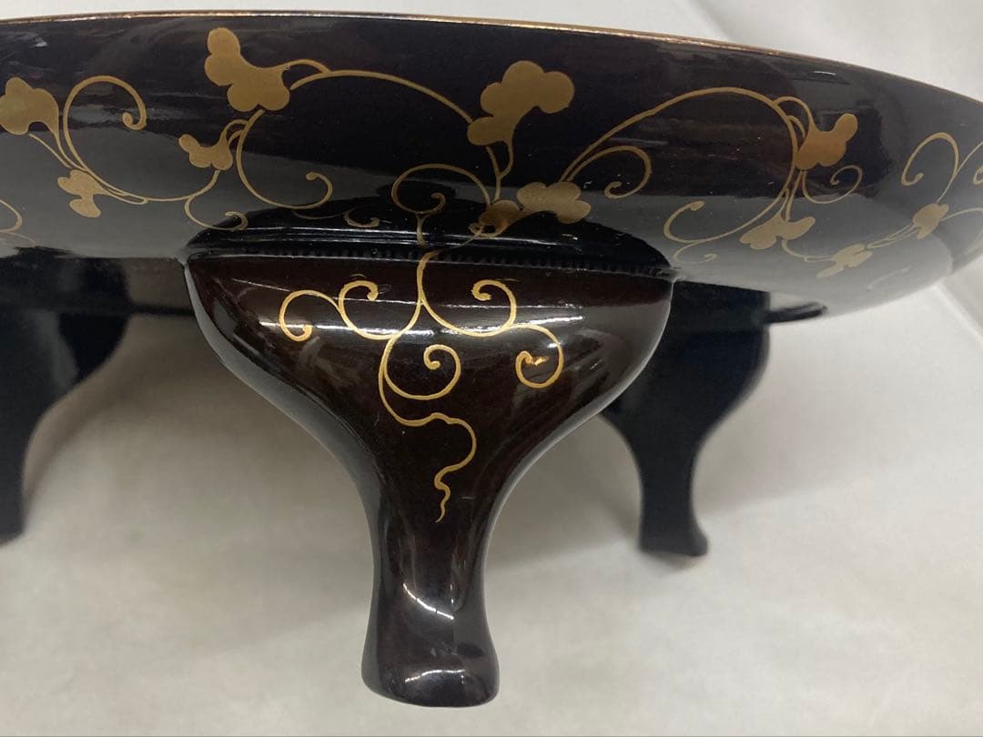 2026年最新】時代品の人気アイテム - メルカリ B541b 黒漆塗「三足秋草