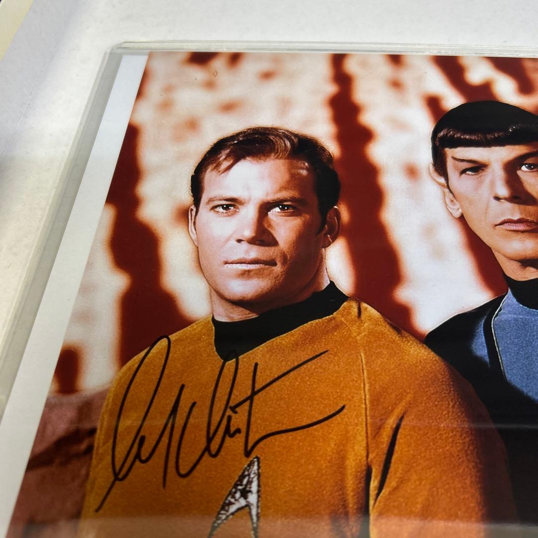 ウィリアム・シャトナー　レナード・ニモイ 直筆サイン入りフォト スタートレック
