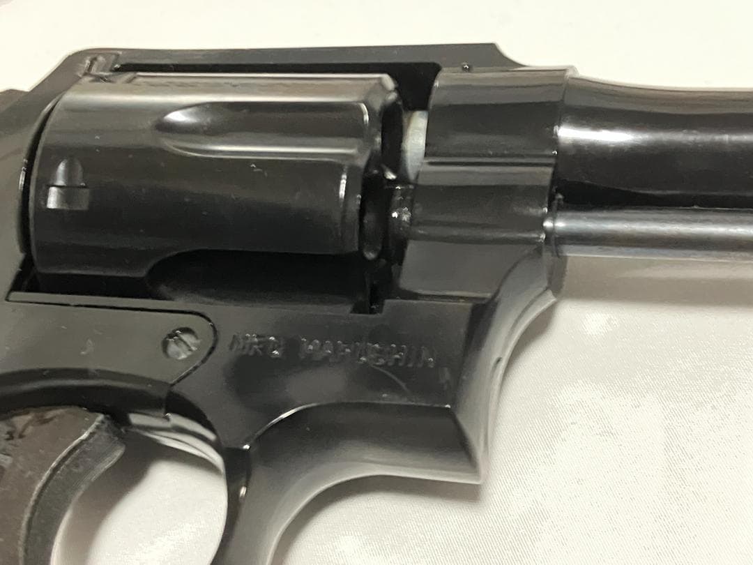 マルシン　ガスリボルバー　S&W　ミリタリー＆ポリス　5インチ　箱あり