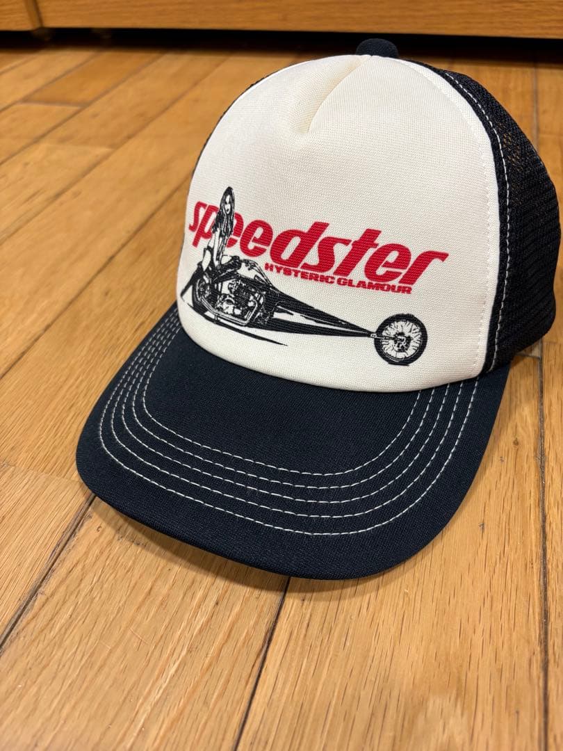 Speedster トラックキャップ ホワイト/ブラック