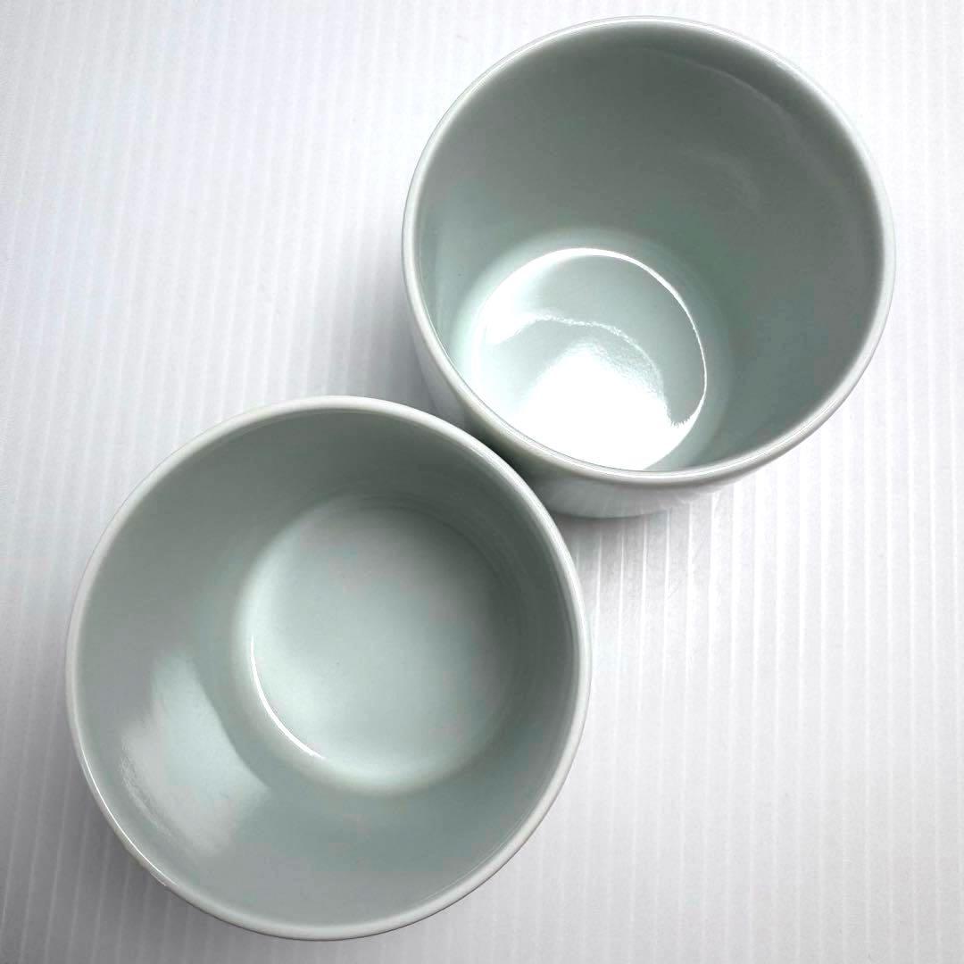 未使用 人間国宝 十三代今泉今右衛門作 湯呑み 2客セット 錦藤袴絵珈琲碗