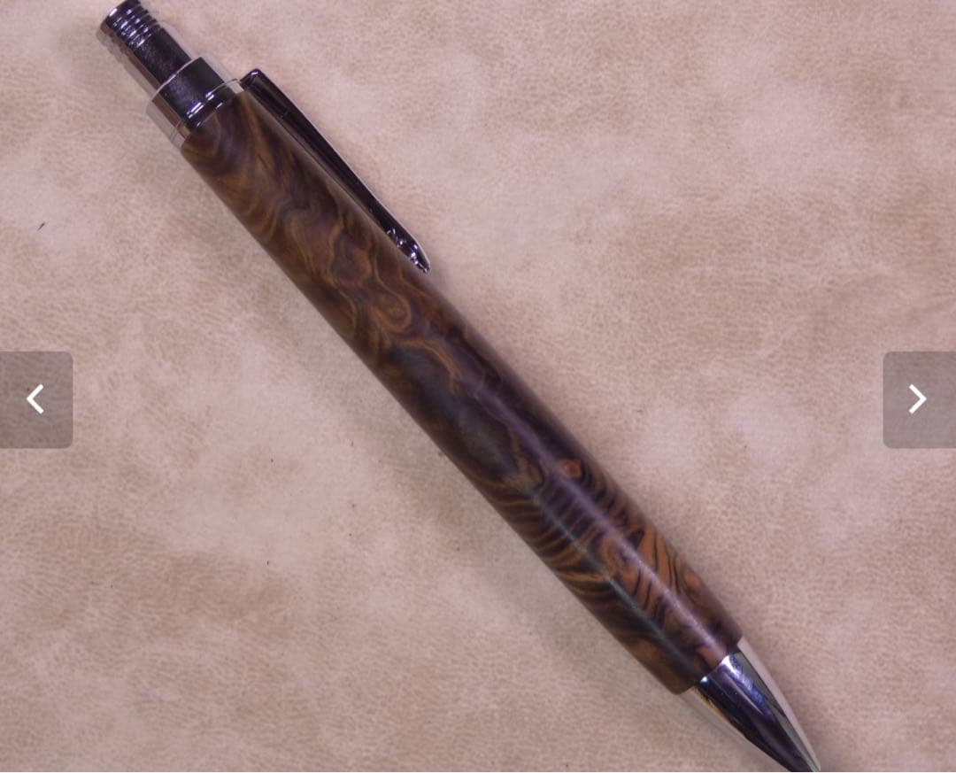 クラフトエー 黒檀瘤Sランクマルチペン【新品・未使用】検索用花梨瘤