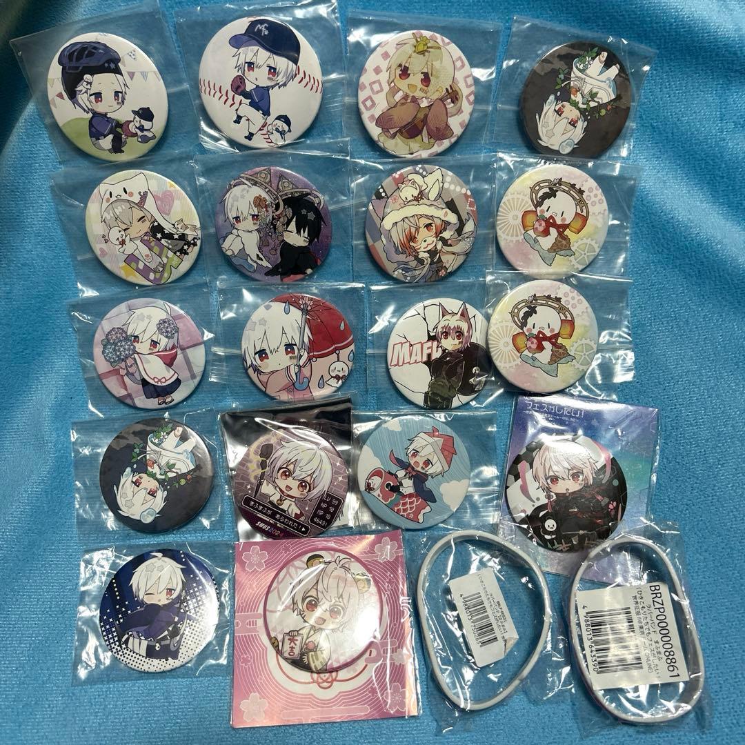 まふまふ 缶バッジ ラバーバンド - メルカリ