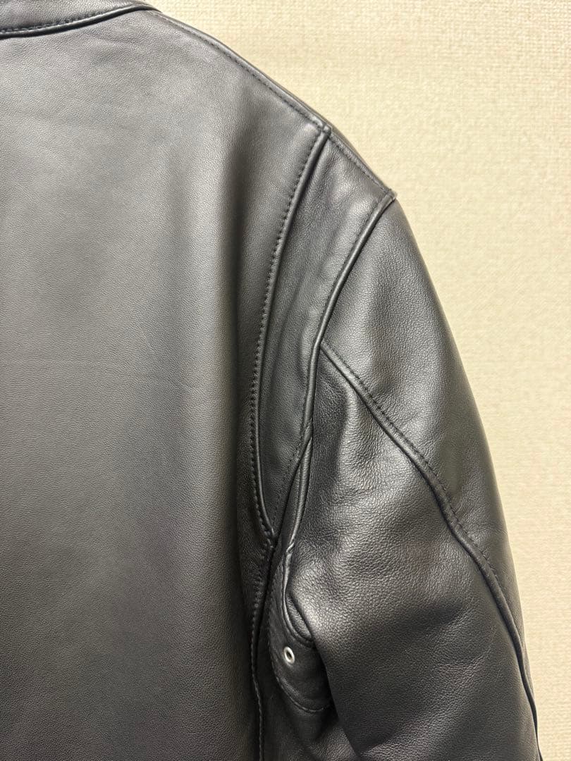 WEB限定】シープ シングル ライダースジャケット Lサイズ