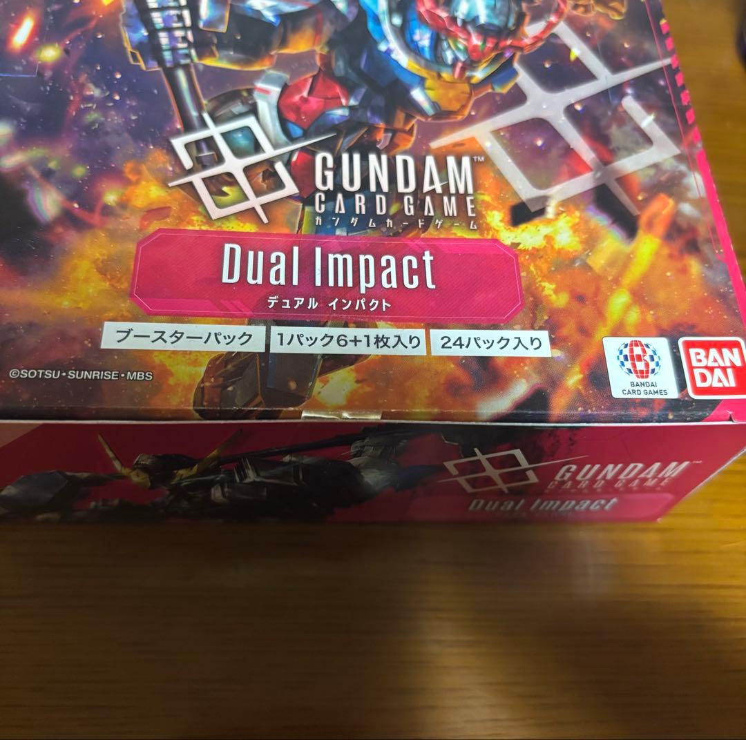 ガンダムカードゲーム デュアルインパクト1BOX テープ付きGD02 - メルカリ