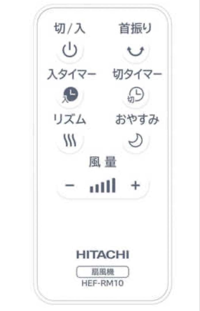 SOY 　HITACHI DCモーター扇風機 HEF-DL300F 8枚羽