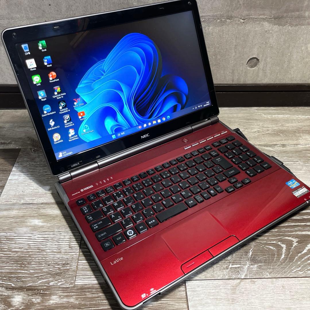 爆速仕様 Core i7 NEC LAVIEノートパソコン SSD Webカメラ 爆速仕様