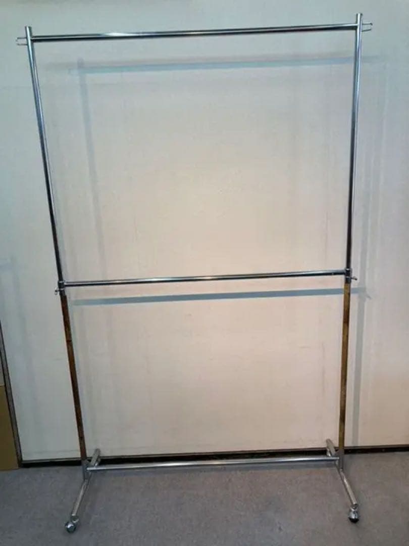 ☆美品☆メンテ済□120cm幅 □店舗用 アパレルハンガーラック☆