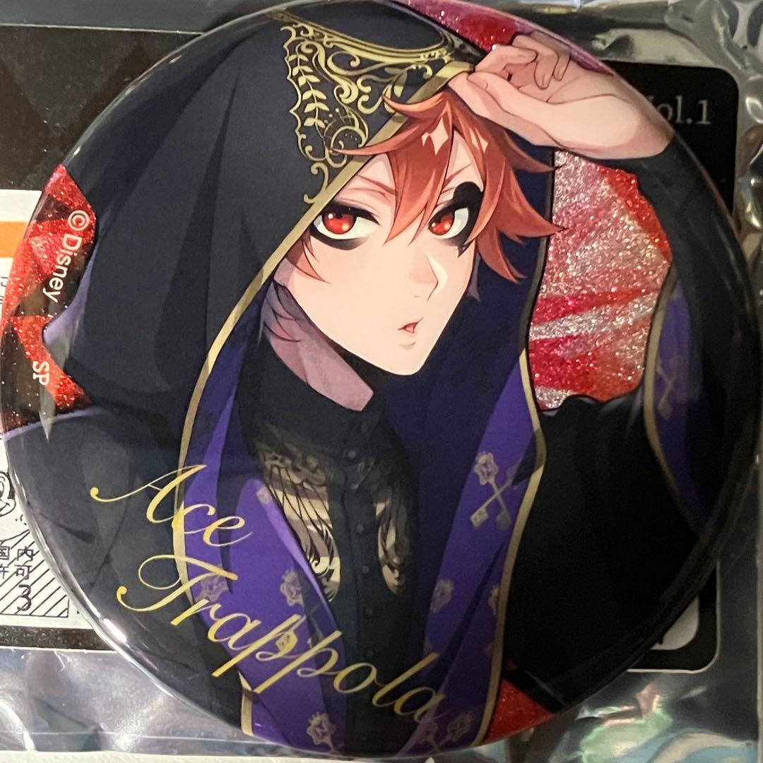 美品新品 ツイステ エース 式典服 カンバッジ 缶バッジ ディズニー公式