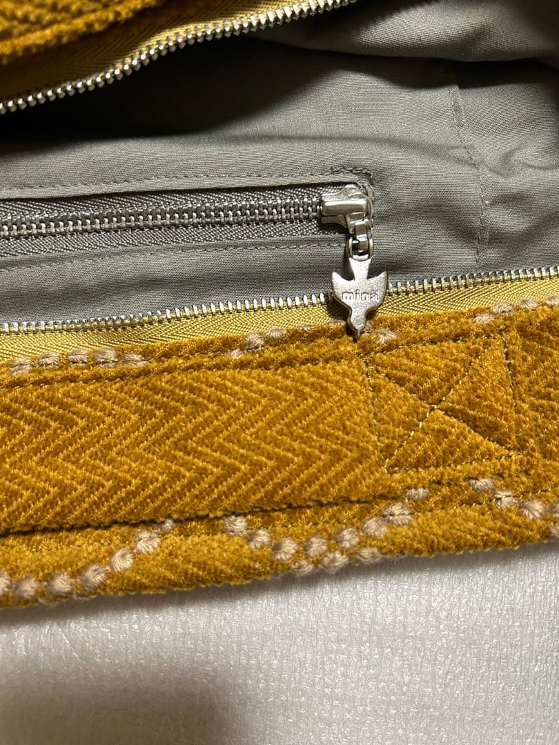 新品 ミナペルホネン タンバリン 2wayショルダーバッグ コーデュロイ斜めがけ