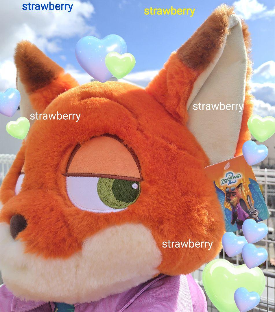 ズートピア゙２　ニック　大きな　ぬいぐるみ　ブランケット付き♥　コストコ　新作②