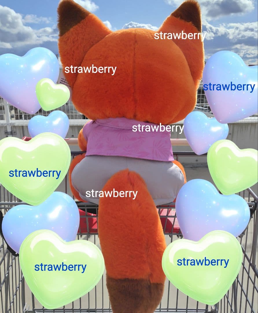 ズートピア゙２　ニック　大きな　ぬいぐるみ　ブランケット付き♥　コストコ　新作②